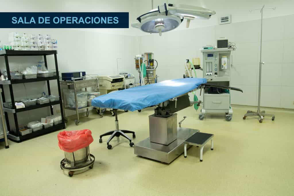 sala de operaciones clinica